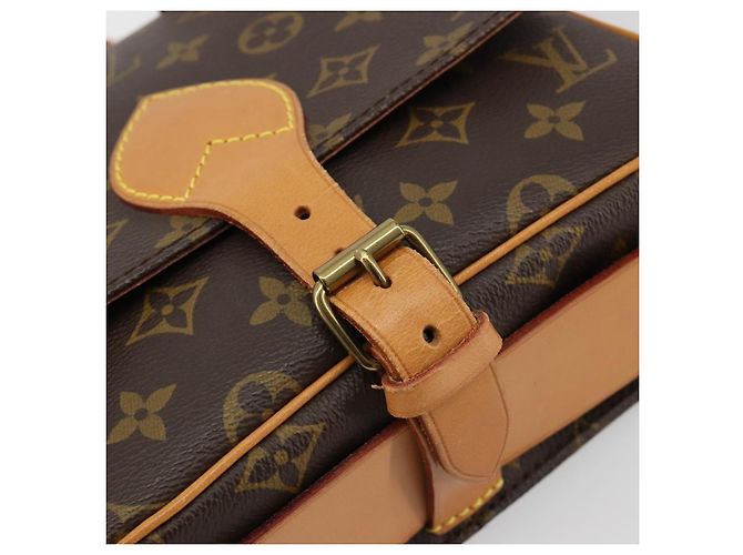 LOUIS VUITTON Monogram Cartouchiere MM Shoulder Bag M51253 LV Auth 183209 Monogramma - vista 19