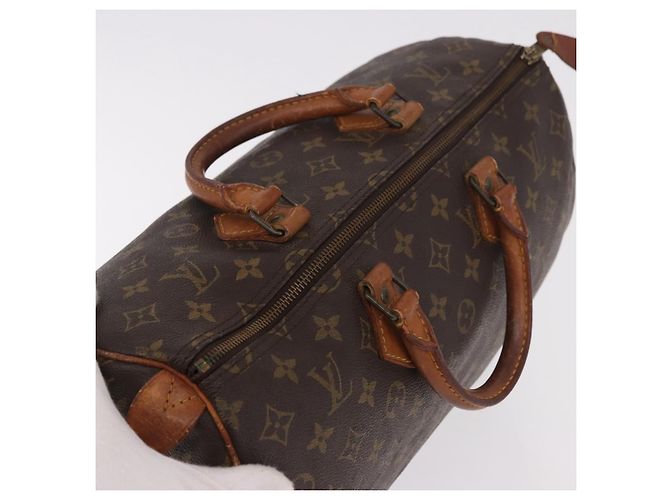 LOUIS VUITTON Borsa Monogram Speedy 35 M41524 LV Auth 183086 Monogramma - vista 6