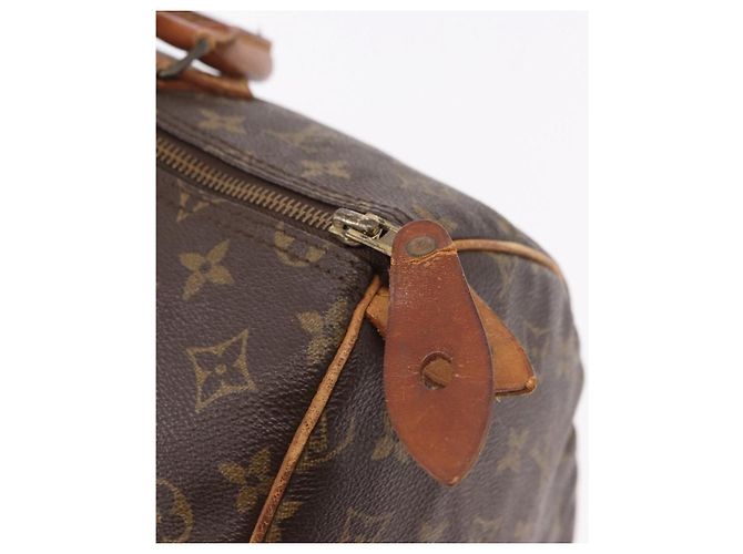 LOUIS VUITTON Borsa Monogram Speedy 35 M41524 LV Auth 183086 Monogramma - vista 9