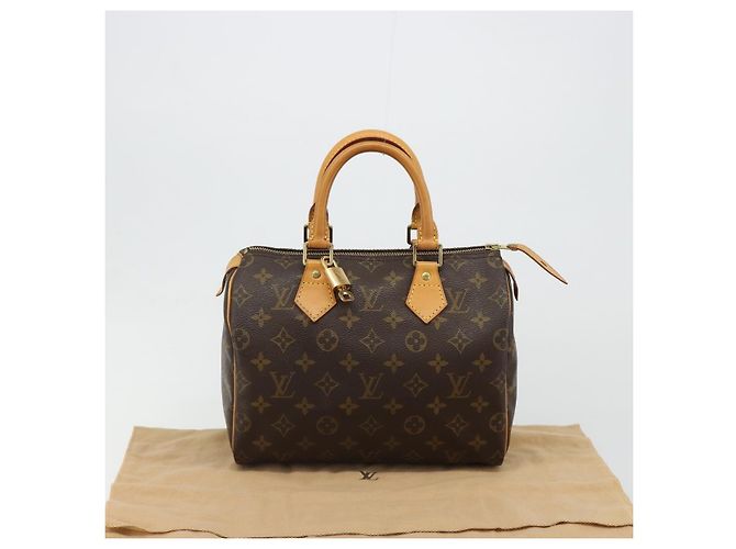 LOUIS VUITTON Borsa Monogram Speedy 25 M41528 LV Auth 184910V Monogramma - vista 12