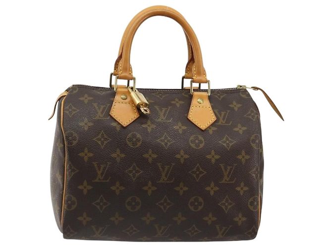 LOUIS VUITTON Borsa Monogram Speedy 25 M41528 LV Auth 184910V Monogramma - vista 13
