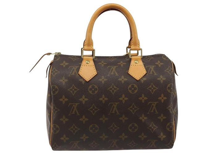 LOUIS VUITTON Borsa Monogram Speedy 25 M41528 LV Auth 184910V Monogramma - vista 2