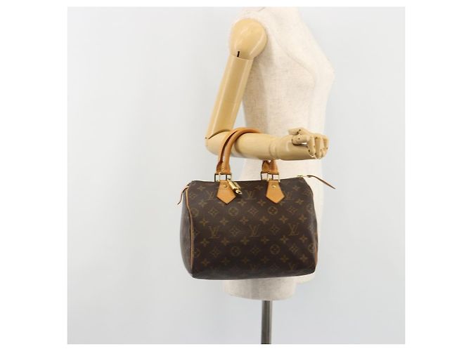 LOUIS VUITTON Borsa Monogram Speedy 25 M41528 LV Auth 184910V Monogramma - vista 24