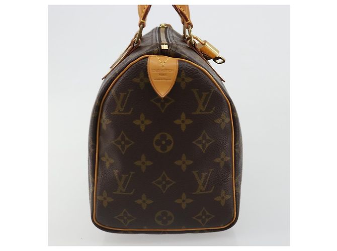 LOUIS VUITTON Borsa Monogram Speedy 25 M41528 LV Auth 184910V Monogramma - vista 3