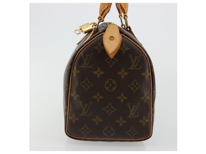LOUIS VUITTON Borsa Monogram Speedy 25 M41528 LV Auth 184910V Monogramma - vista 4