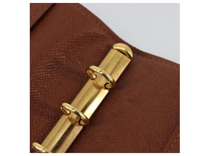LOUIS VUITTON Monogram Agenda PM Day Planner Cover R20005 LV Auth BA13428 Monograma - vista 10