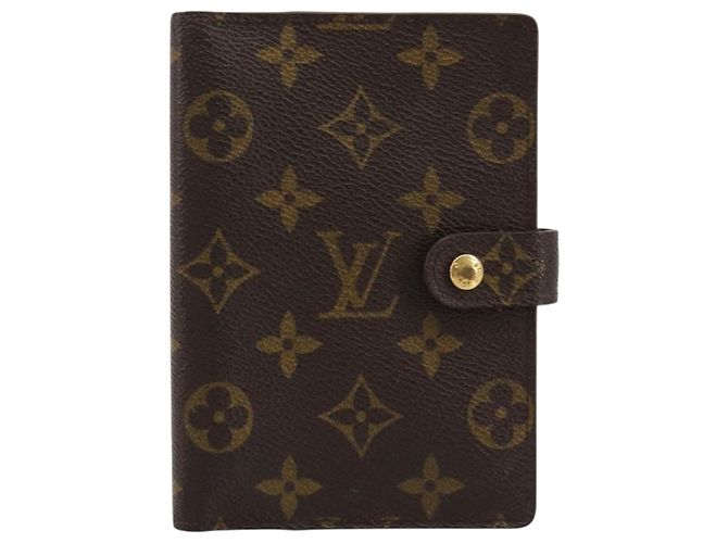 LOUIS VUITTON Monogram Agenda PM Day Planner Cover R20005 LV Auth BA13428 Monograma - vista 13