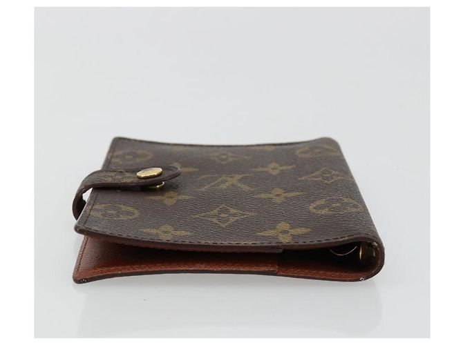 LOUIS VUITTON Monogram Agenda PM Day Planner Cover R20005 LV Auth BA13428 Monograma - vista 5