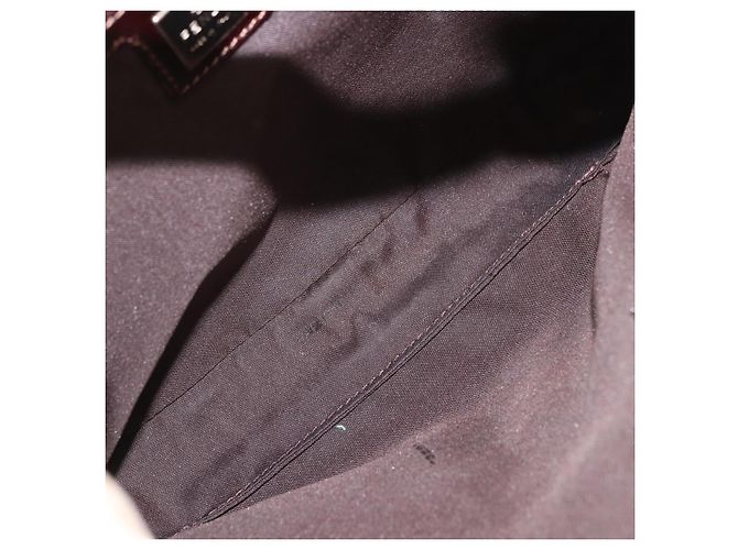 FENDI Zucca Canvas Mamma Baguette Shoulder Bag Beige Argento Autentica 184984SAV - vista 10
