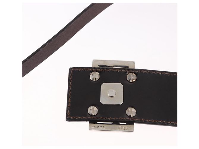 FENDI Zucca Canvas Mamma Baguette Shoulder Bag Beige Argento Autentica 184984SAV - vista 9