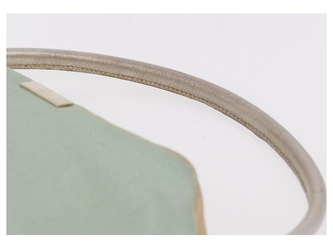Borsa GUCCI in tela e pelle azzurro chiaro 039 1133 Auth 184368A Blu chiaro - vista 8