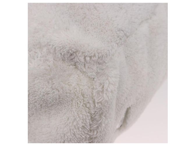 Borsa Tote PRADA Pile White Silver Auth 184897V Argento Bianco - vista 18