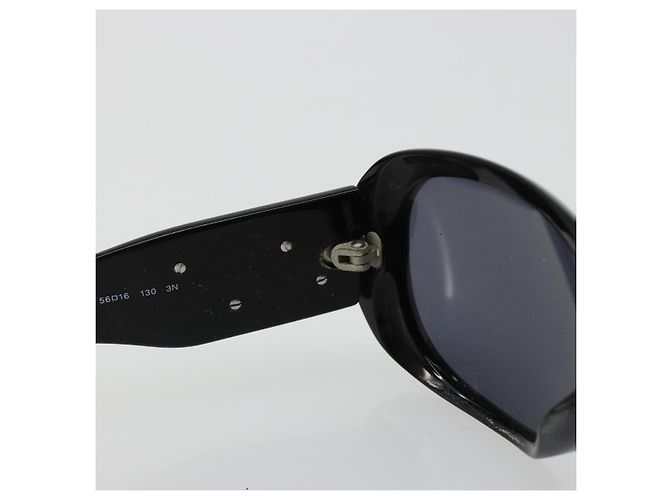 Occhiali da sole CHANEL Camelia in plastica Nero CC Auth BA13438 - vista 10