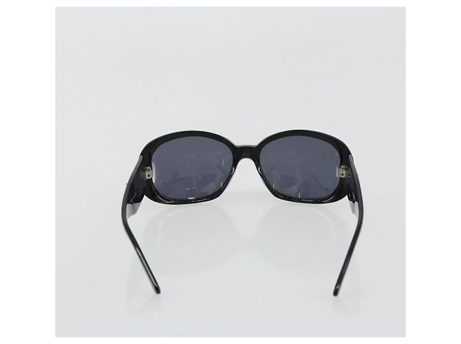 Occhiali da sole CHANEL Camelia in plastica Nero CC Auth BA13438 - vista 2