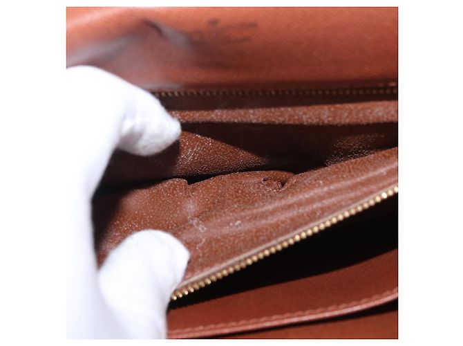 LOUIS VUITTON Monogram Porte Documents Bandouliere Bag M53338 LV Auth 184557 Monogramma - vista 10