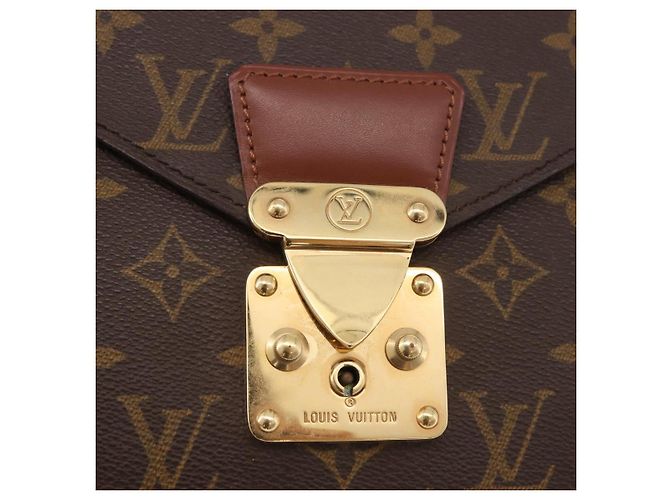 LOUIS VUITTON Monogram Porte Documents Bandouliere Bag M53338 LV Auth 184557 Monogramma - vista 20