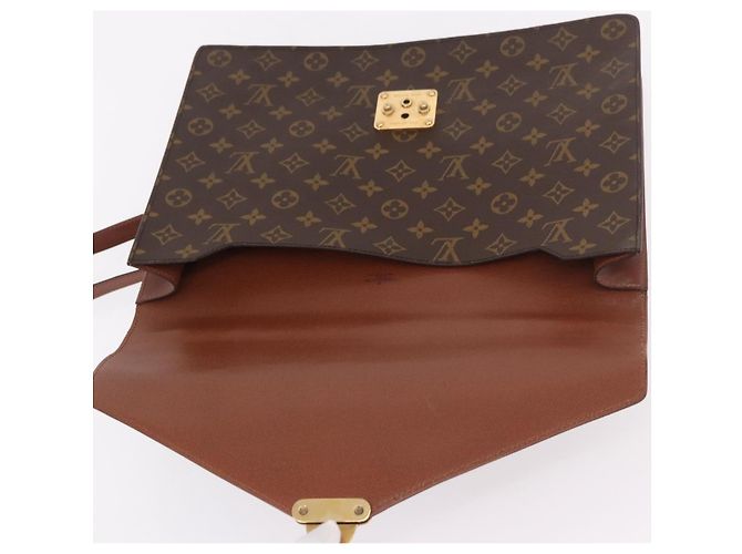 LOUIS VUITTON Monogram Porte Documents Bandouliere Bag M53338 LV Auth 184557 Monogramma - vista 21