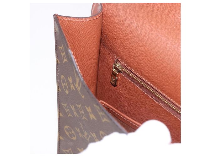 LOUIS VUITTON Monogram Porte Documents Bandouliere Bag M53338 LV Auth 184557 Monogramma - vista 25