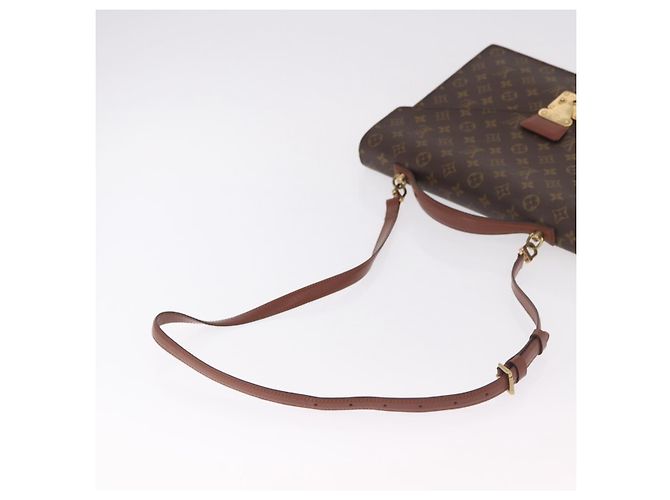 LOUIS VUITTON Monogram Porte Documents Bandouliere Bag M53338 LV Auth 184557 Monogramma - vista 8