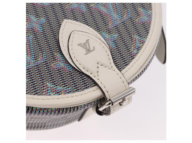 LOUIS VUITTON Monogram LV Pop Tumbutan Shoulder Bag Blue LV Auth 185489SAM Blau - Ansicht 18