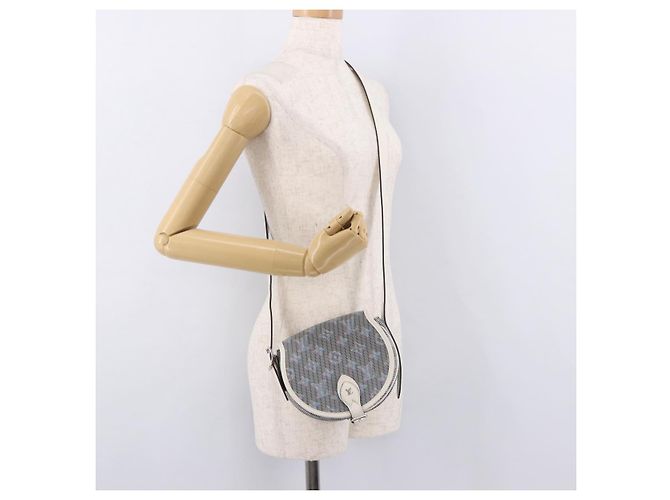 LOUIS VUITTON Monogram LV Pop Tumbutan Shoulder Bag Blue LV Auth 185489SAM Blau - Ansicht 24