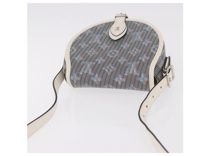 LOUIS VUITTON Monogram LV Pop Tumbutan Shoulder Bag Blue LV Auth 185489SAM Blau - Ansicht 6
