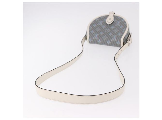 LOUIS VUITTON Monogram LV Pop Tumbutan Shoulder Bag Blue LV Auth 185489SAM Blau - Ansicht 7