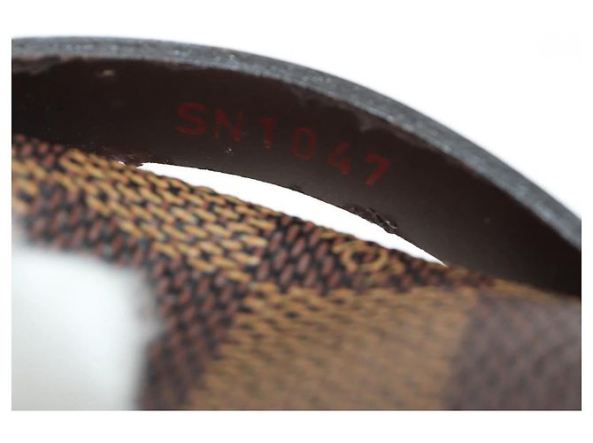 LOUIS VUITTON Damier Ebene Etui Okapi GM Pouch N61737 LV Auth 184569V - vista 11