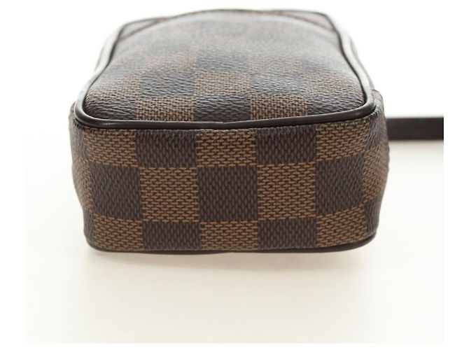 LOUIS VUITTON Damier Ebene Etui Okapi GM Pouch N61737 LV Auth 184569V - vista 6