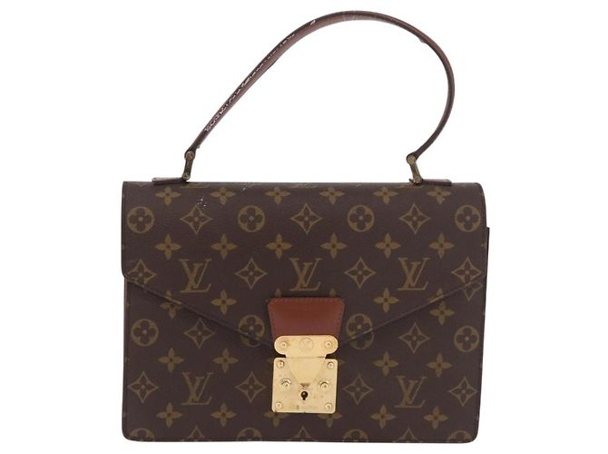 LOUIS VUITTON Borsa Monogram Concorde M51190 LV Auth 184575 Monogramma - vista 13