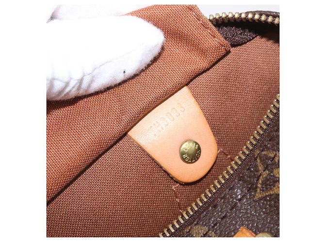 LOUIS VUITTON Borsa Monogram Speedy 25 M41528 LV Auth 184944SAV Monogramma - vista 11