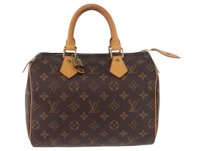 LOUIS VUITTON Borsa Monogram Speedy 25 M41528 LV Auth 184944SAV Monogramma - vista 13