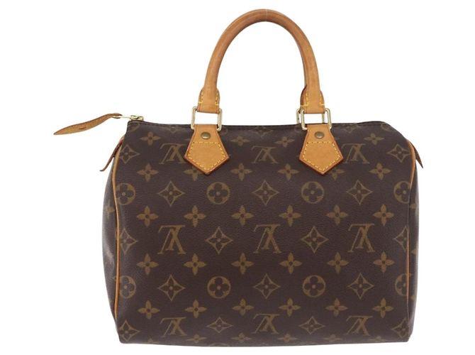 LOUIS VUITTON Borsa Monogram Speedy 25 M41528 LV Auth 184944SAV Monogramma - vista 2