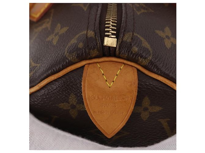 LOUIS VUITTON Borsa Monogram Speedy 25 M41528 LV Auth 184944SAV Monogramma - vista 20