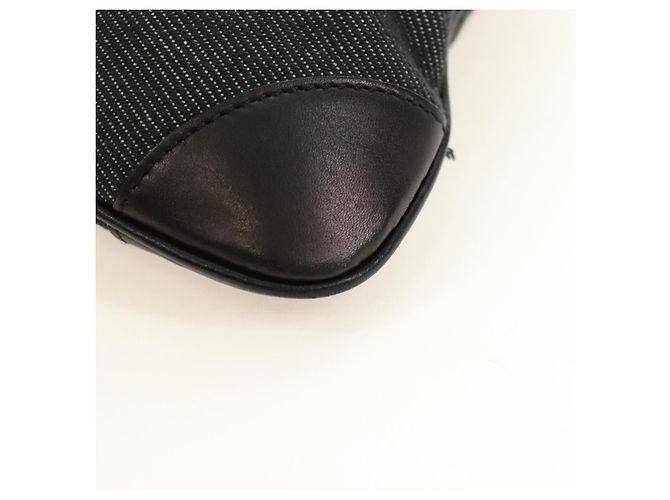 Borsa a Spalla GUCCI Jackie Denim Nero Argento 90667 Auth 184577SAM - vista 16