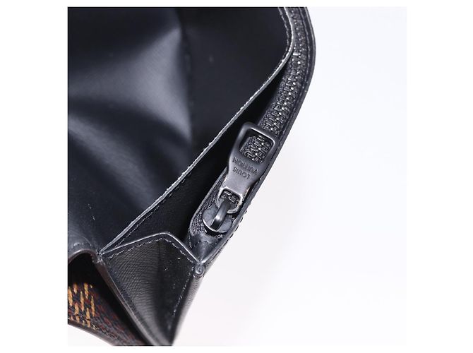 LOUIS VUITTON Damier Ebene Giant LV NIGO Portefeuille Braza Auth 185414SAV - vista 23
