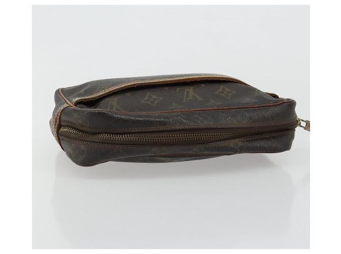LOUIS VUITTON Monogram Compiegne 23 Clutch M51847 LV Auth 185205 Monogramma - vista 5