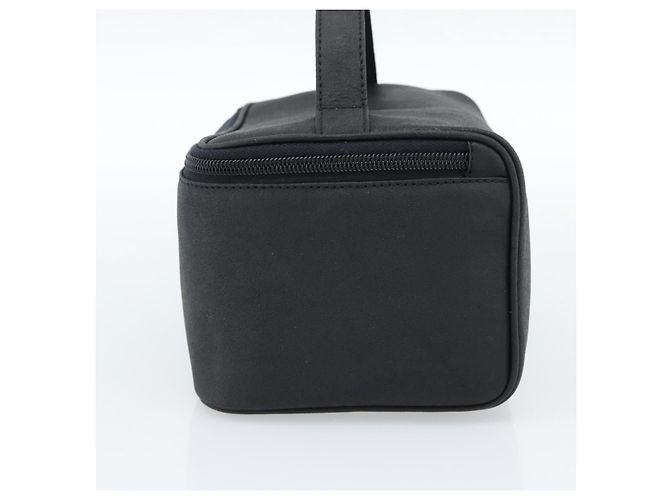Borsa a Mano Gianni Versace Vanity Pelle Nera e Oro Auth bs35548 Nero D'oro - vista 4