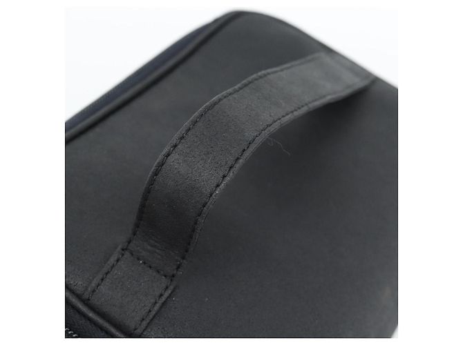 Borsa a Mano Gianni Versace Vanity Pelle Nera e Oro Auth bs35548 Nero D'oro - vista 7