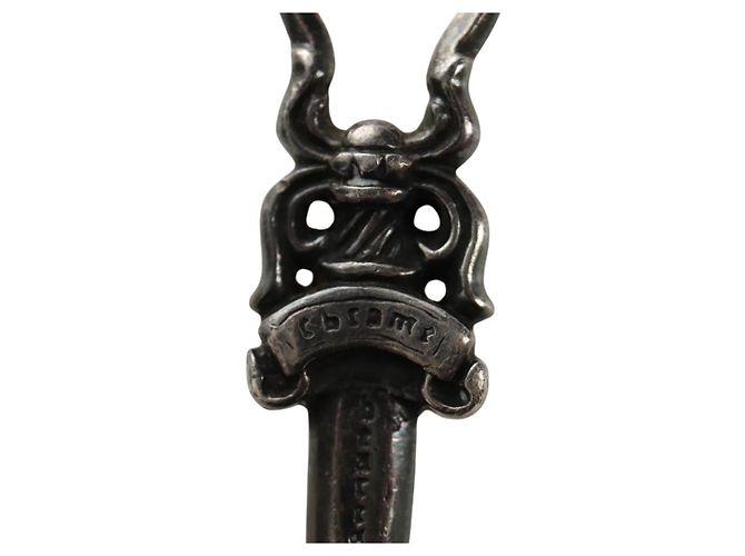 Pendente Ciondolo Daga Chrome Hearts Top Ag925 Silver Auth 184246M Argento - vista 4