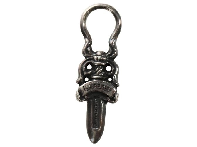 Pendente Ciondolo Daga Chrome Hearts Top Ag925 Silver Auth 184246M Argento - vista 6