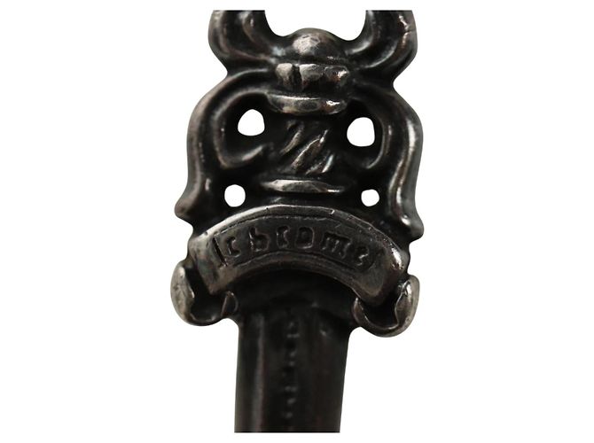 Pendente Ciondolo Daga Chrome Hearts Top Ag925 Silver Auth 184246M Argento - vista 8