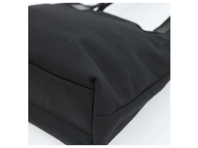GUCCI Tote Bag Canvas Schwarz Silber 002 1075 Auth ti3969 - Ansicht 15