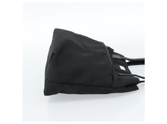 GUCCI Tote Bag Canvas Schwarz Silber 002 1075 Auth ti3969 - Ansicht 4