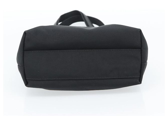 GUCCI Tote Bag Canvas Schwarz Silber 002 1075 Auth ti3969 - Ansicht 5
