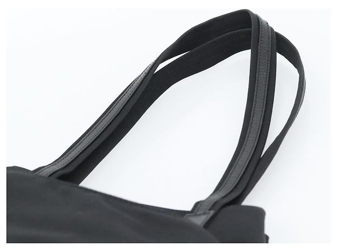 GUCCI Tote Bag Canvas Schwarz Silber 002 1075 Auth ti3969 - Ansicht 8