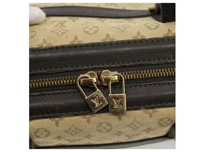LOUIS VUITTON Monogram Mini Josephine PM Handtasche Khaki M92215 LV Auth ti3950 - Ansicht 10