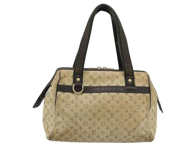 LOUIS VUITTON Monogram Mini Josephine PM Handtasche Khaki M92215 LV Auth ti3950 - Ansicht 13