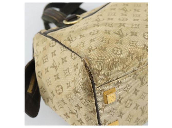 LOUIS VUITTON Monogram Mini Josephine PM Handtasche Khaki M92215 LV Auth ti3950 - Ansicht 14
