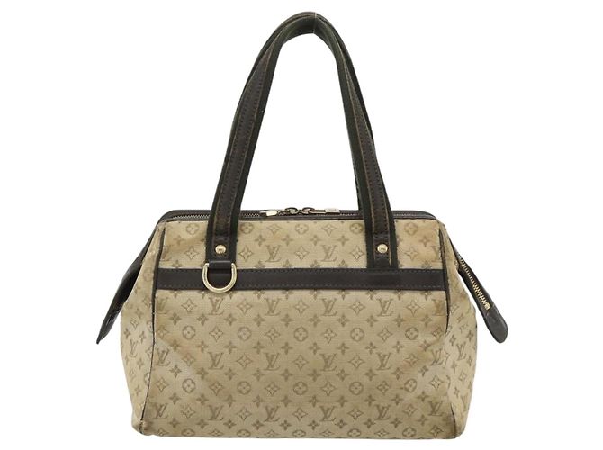 LOUIS VUITTON Monogram Mini Josephine PM Handtasche Khaki M92215 LV Auth ti3950 - Ansicht 2
